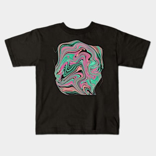 Pink marble Kids T-Shirt